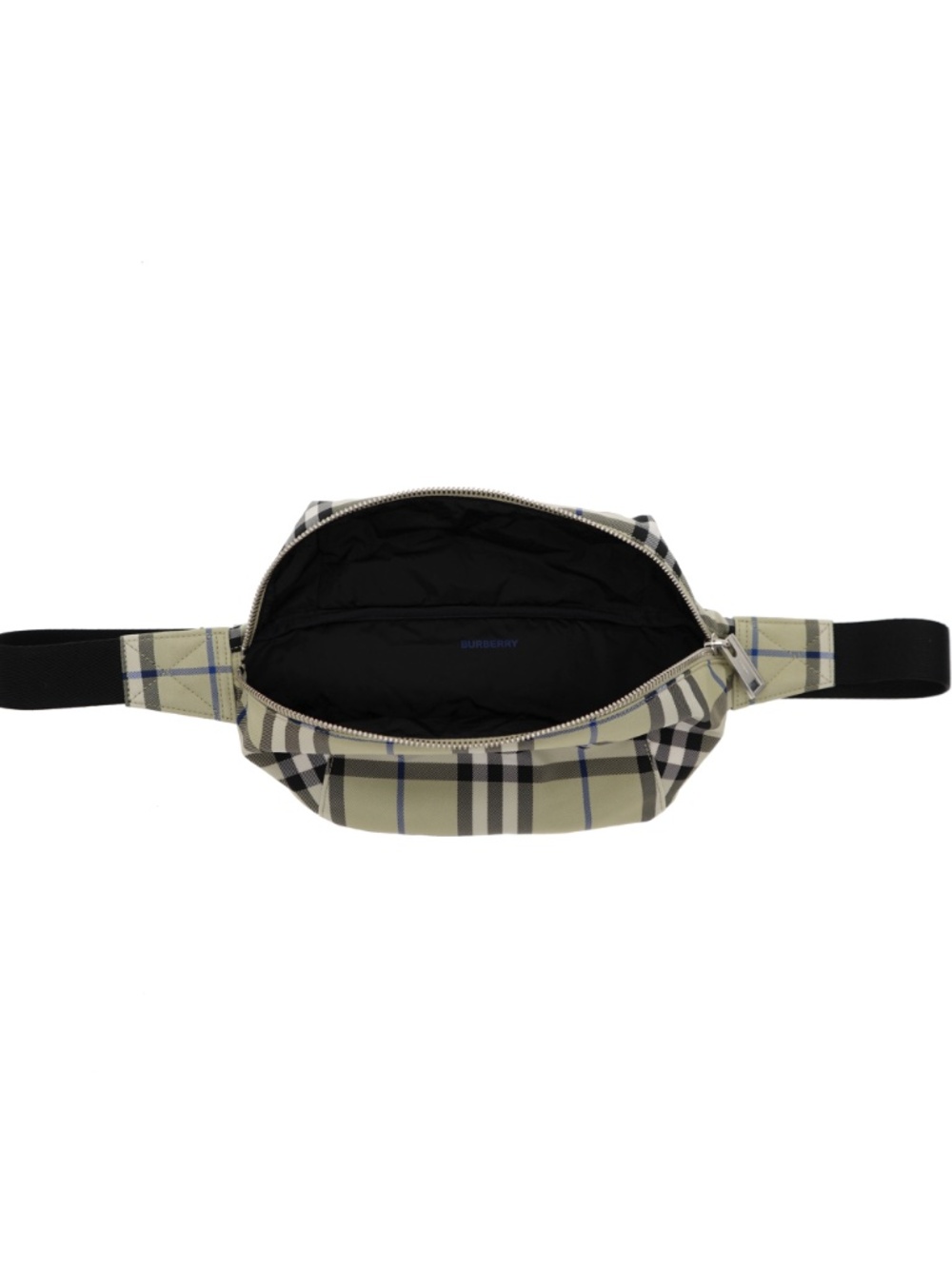 Burberry Talbot Belt Bag Fanny Pack Lichen IP Check Nylon New - Picture 6 of 7